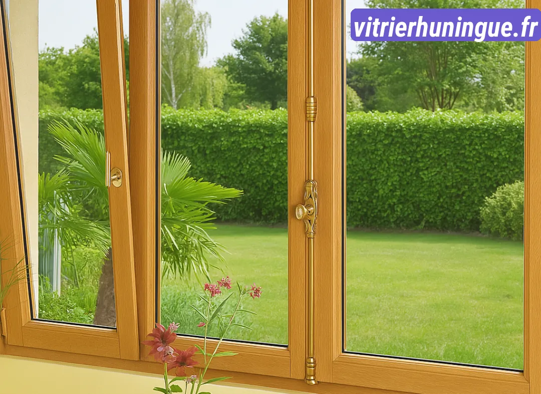 Installation de fenêtre en bois sur mesure Huningue